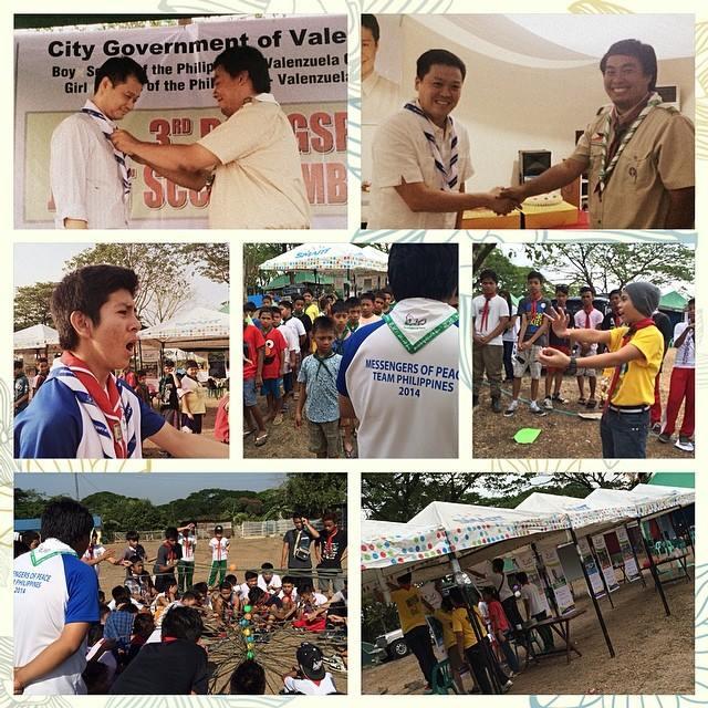 Messenger of Peace Roadshow at the 3rd Joint Jamborette of Boy Scout and Girl Scout of the Philippines - Valenzuela City Council