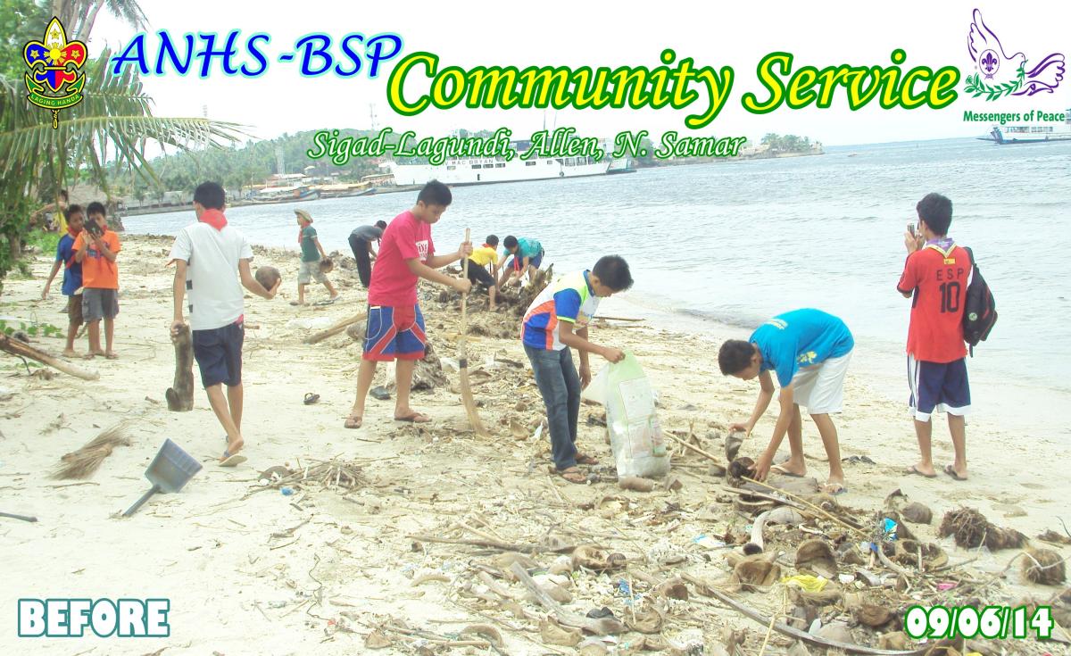 Community Service-Coastal Clean Up