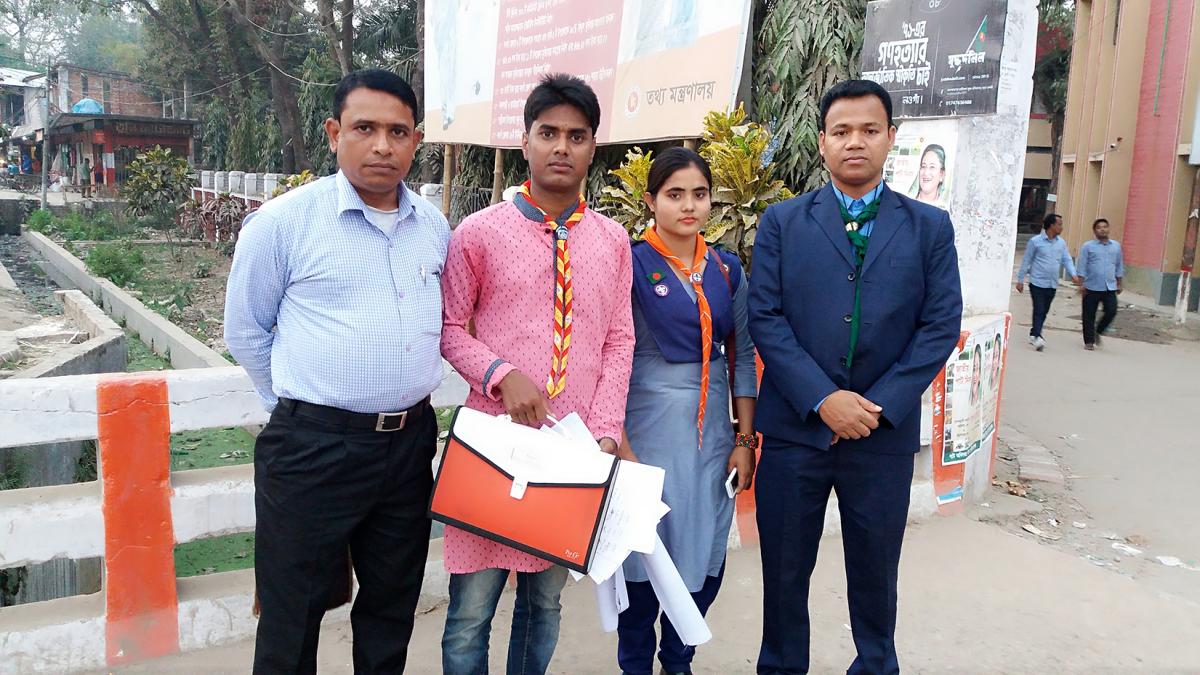 নির্বাহী কমিটির মিটিং শেষে 