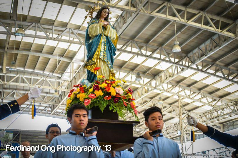 School Mass for Mother Mary's Birthday 2013