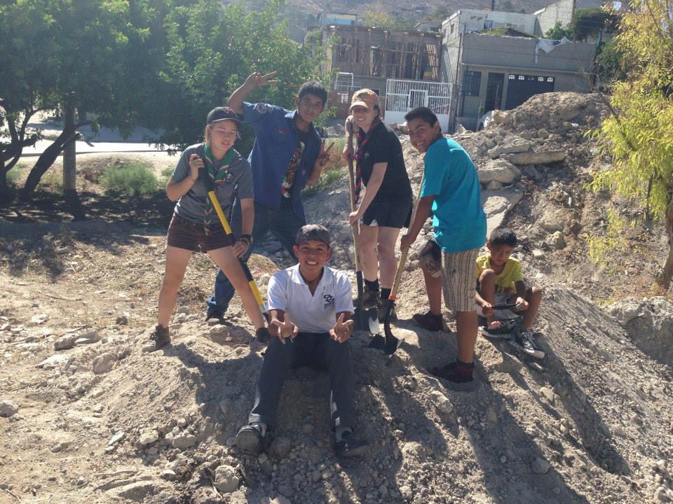 Start of rehabilitation works of green area in Mariano Matamoros (Tijuana, Mexico)