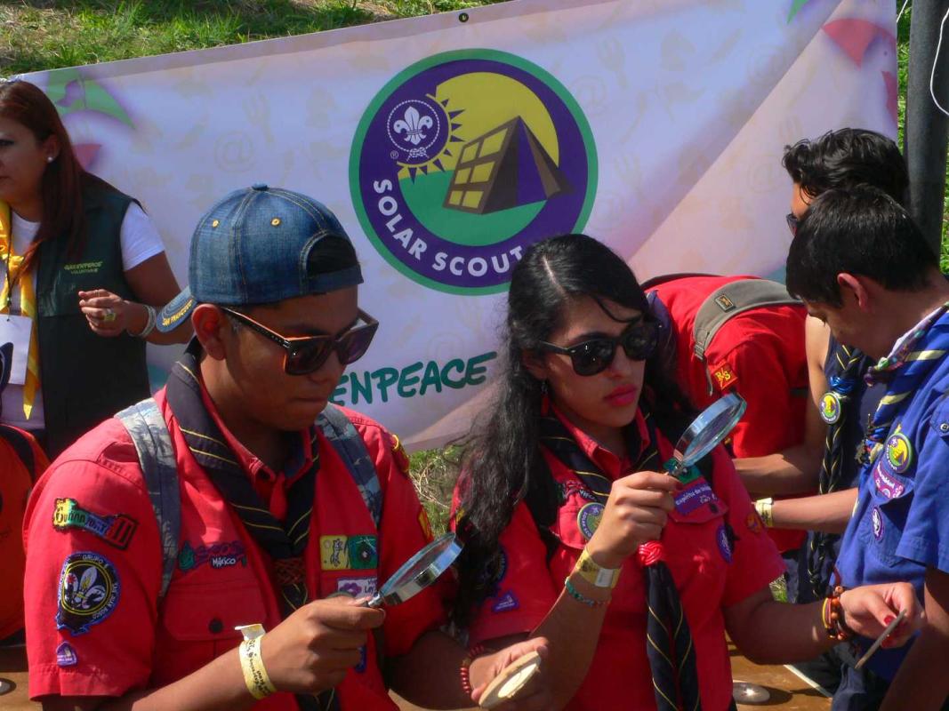 Scouts go Solar Mexico