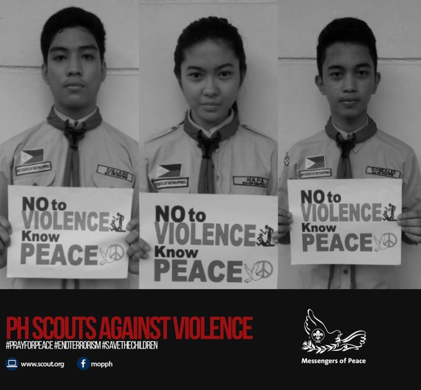 [DAY 10] PH SCOUTS AGAINST VIOLENCE: Social Media Awareness Campaign