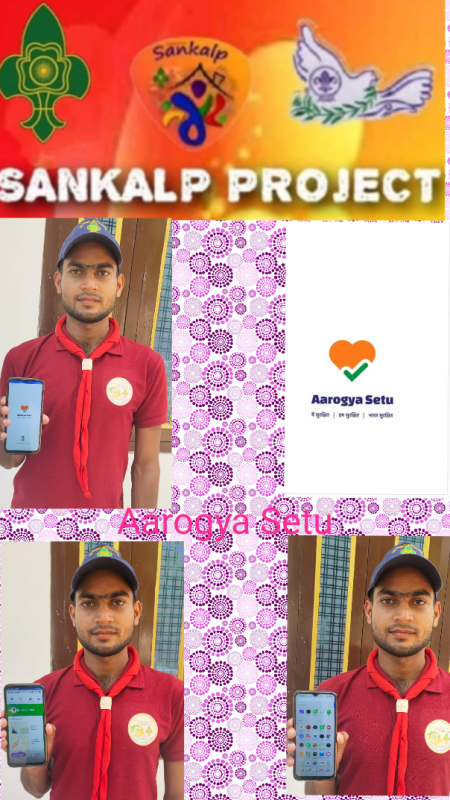 SANKALP PROJECT Section: D # Digital Scouting guiding Challenge: 6  # Aarogya setu