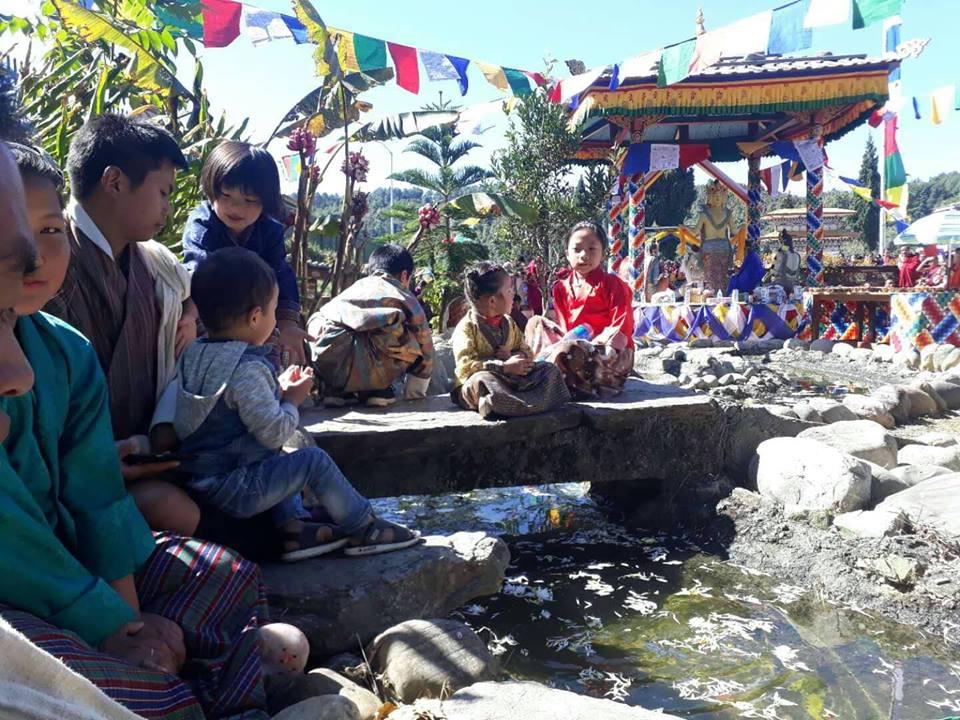 Observed Mother's Day cum Descending Day of Lord Buddha