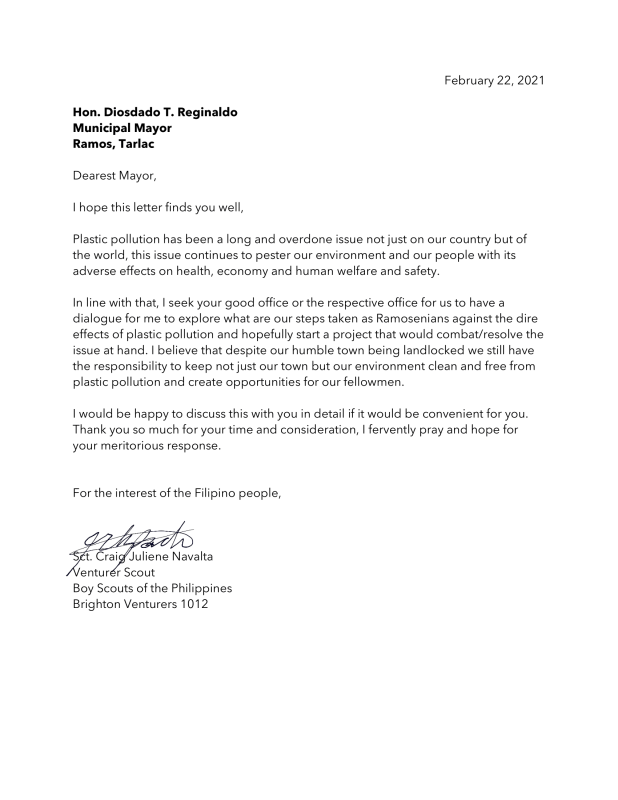 Philippine Effort to end Plastic Pollution