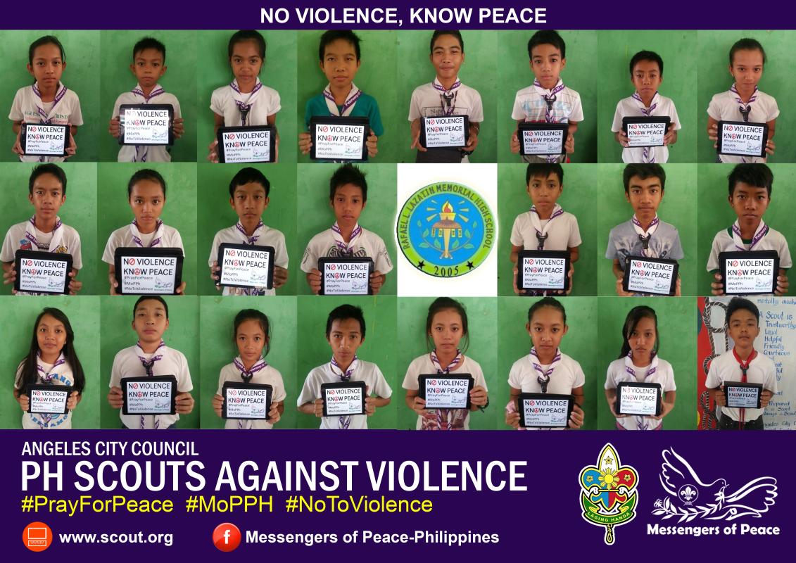 PH Scouts Against Violence: MoP PH Team Angeles City