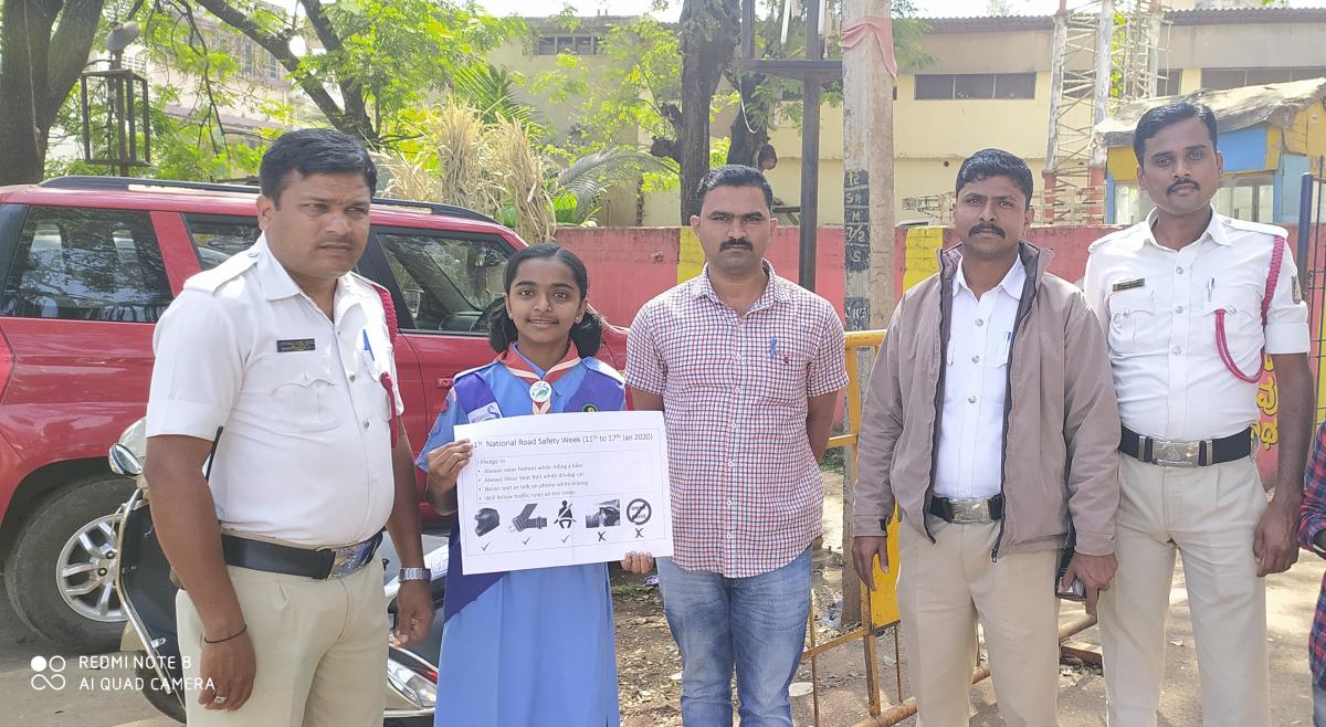 31st National Road Safety Week (11-17 Jan 2020) Public Awareness about Road Safety By Me 