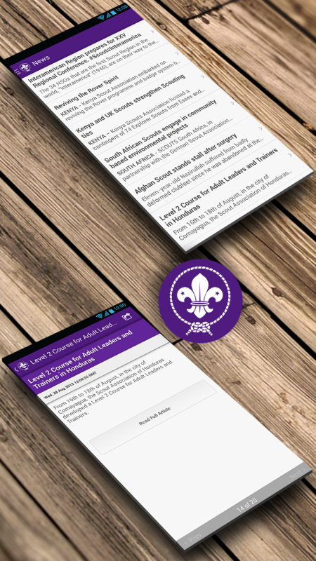 World Scouting Android App V2.0