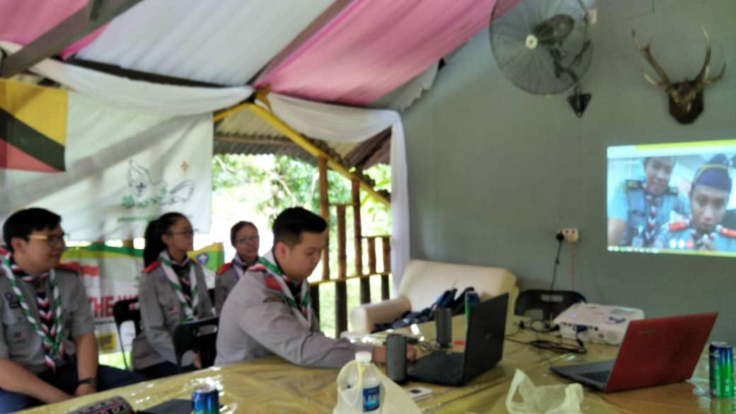 Perbentangan Project BASIC kepada Penilai SWA Persekutuan Pengakap Malaysia