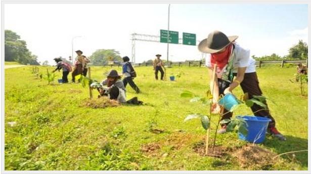 "Perkemahan Bakti Saka Wanabakti Tingkat Nasional Ke-4" - The 4th National Scout Forestry Camp