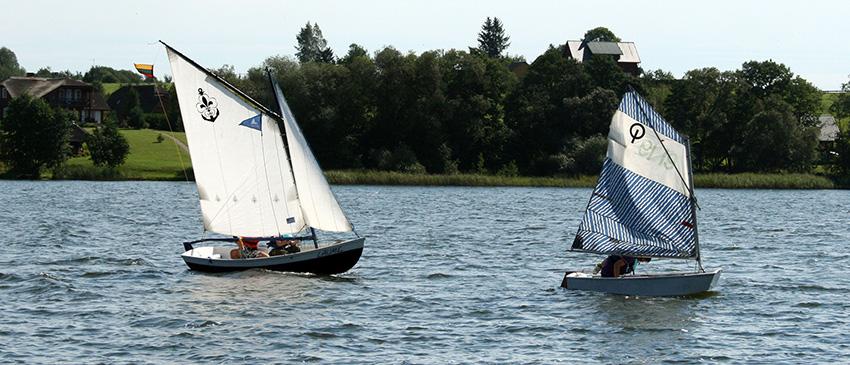 Lithuanian sea scout OPTIMISTS