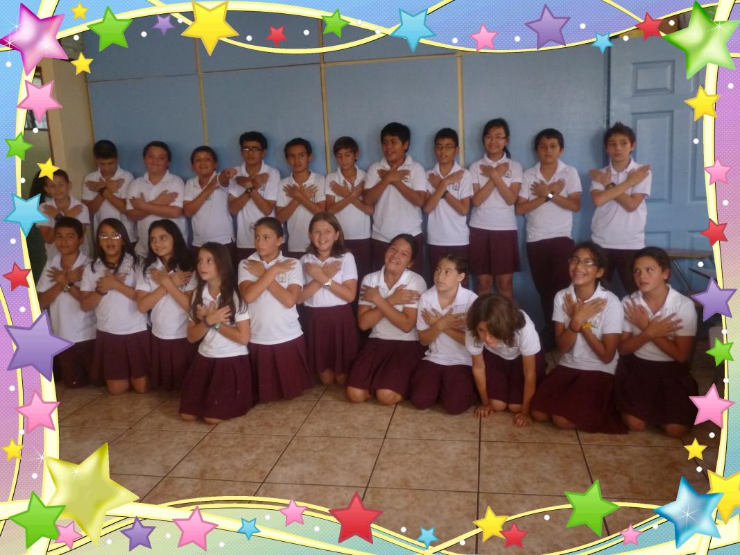 Proyecto/campaña contra el bullying con 3° nivel, 31-10-13