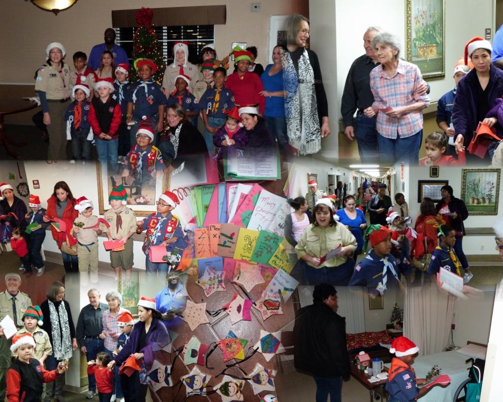 Christmas Caroling at Nursing Home 
