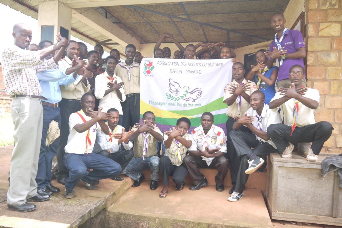 Atelier de sensibilisation Messagers de la Paix dans la Région MWARO/BURUNDI