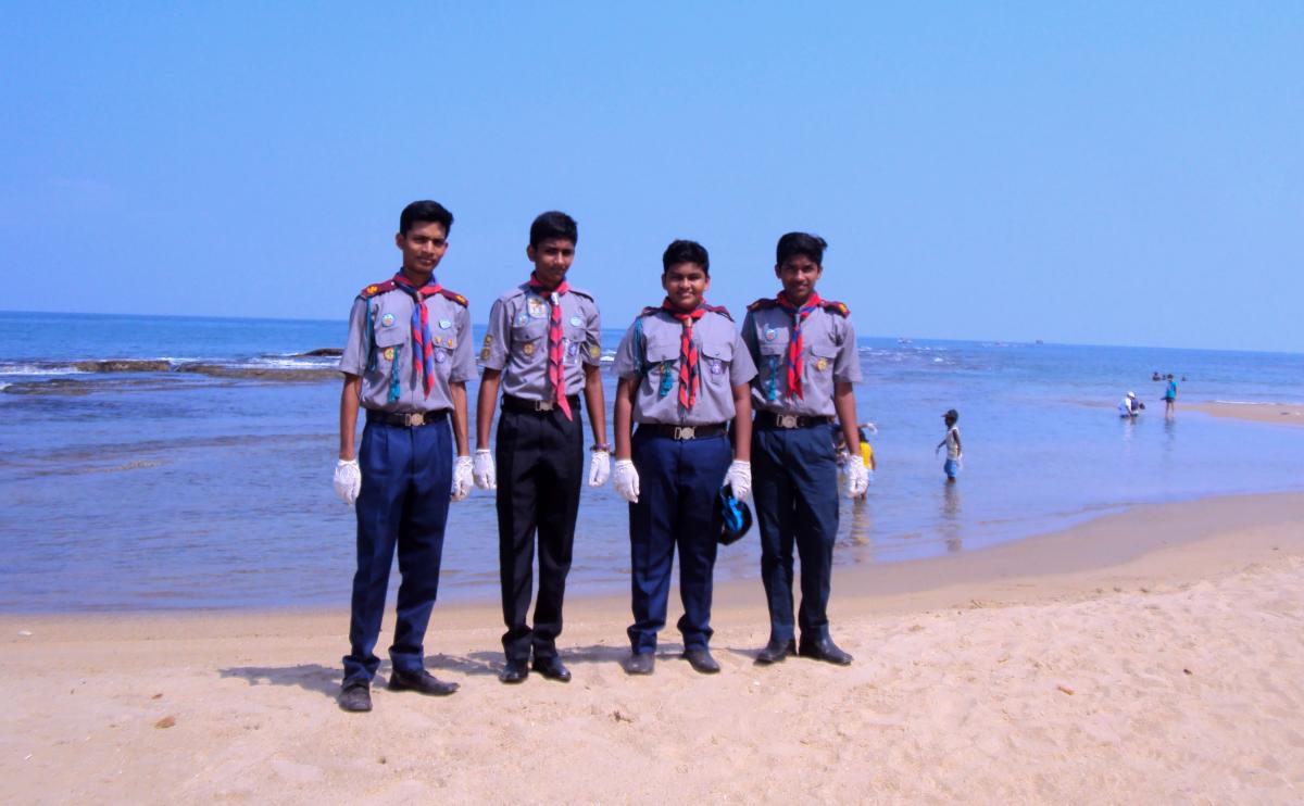 Coastal Cleanup in Morawala beach