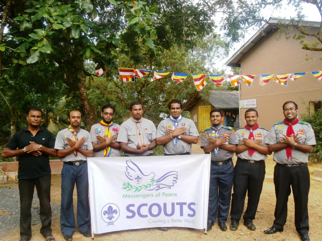 Sri lanka Scouts Provided  the relief to affected  people by adverse weather 