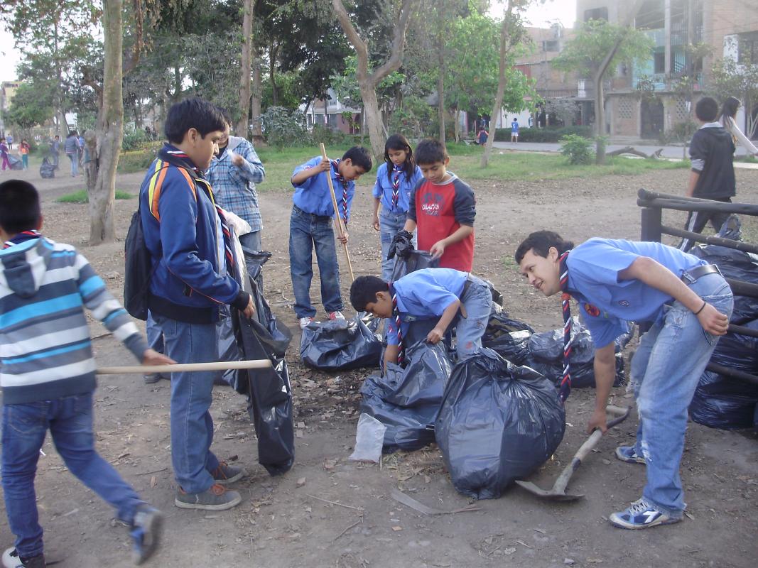 Servicio a la Comunidad Parque Scout Urb. El Parral 2da Etapa - Comas