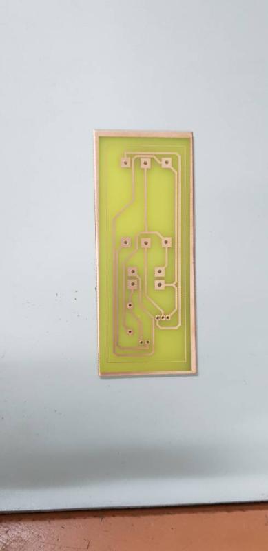 Kampung Nelayan Vietnam, Bidong Street Light Solar Lamp Project : (Technical Team) [Update ] Etching and Soldering Experiment Circuit