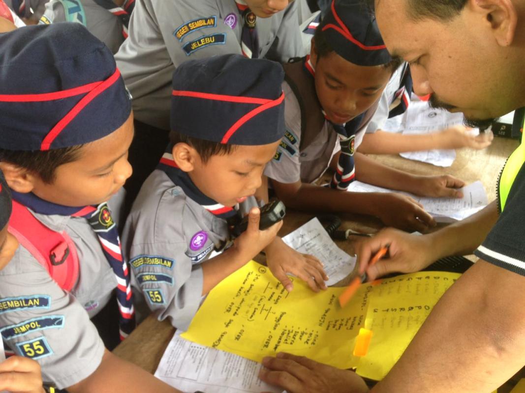 JOTA JOTI 2016 di Kem Pengakap Bukit Putus,Kuala Pilah,Negeri Sembilan.