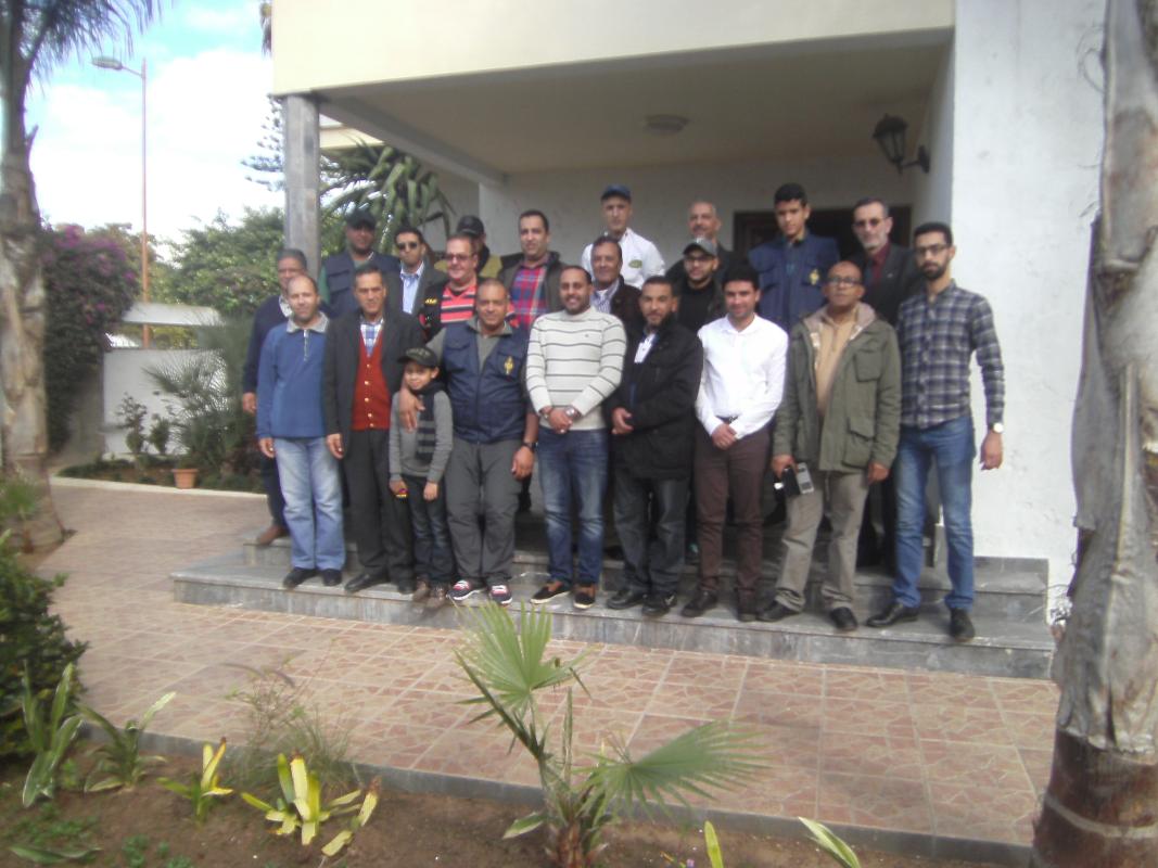 Mountain radioscout of Morocco