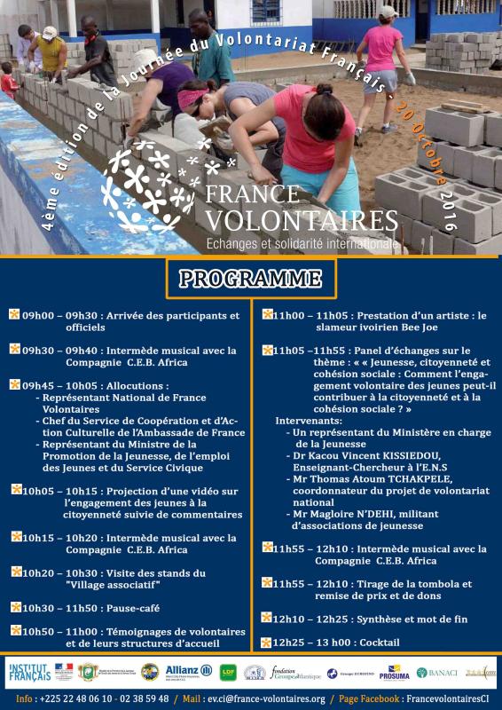4ème journée du volontariat Français avec l'ONG France volontaire