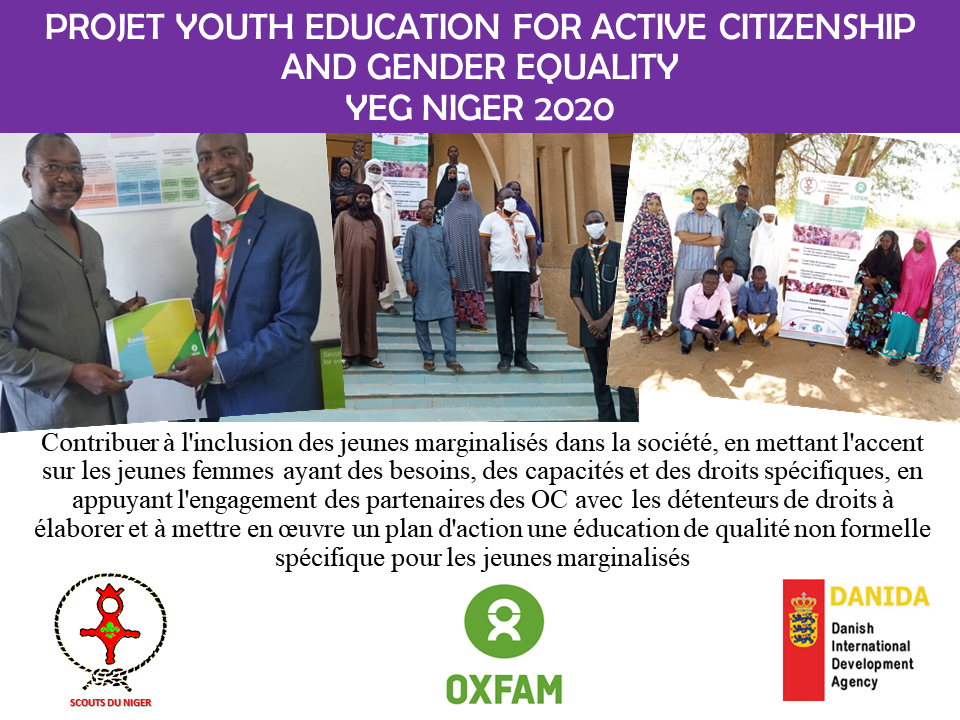 Scouts & OXFAM: Youth Education for Active Citizenship and Gender Equality