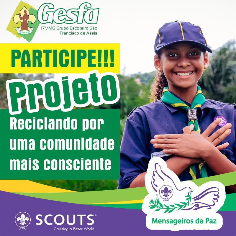 Reciclando por uma comunidade mais consciente 