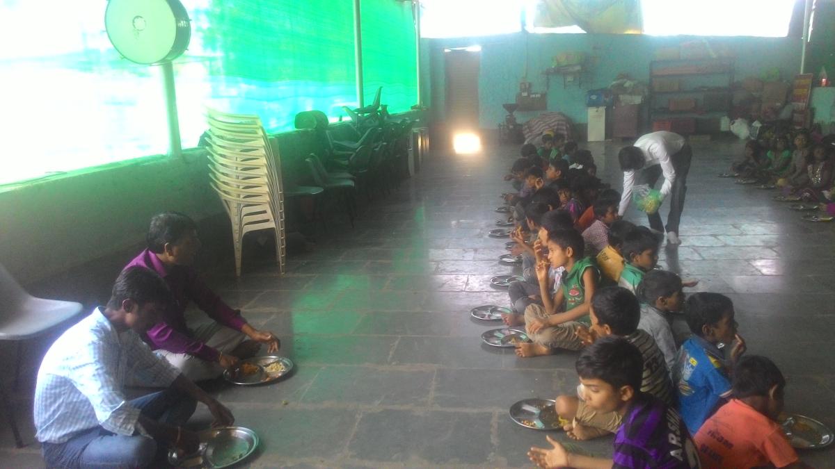 Visit to orphanage 