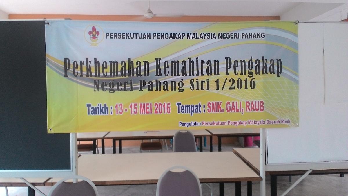 PERKEMAHAN KEMAHIRAN PENGAKAP