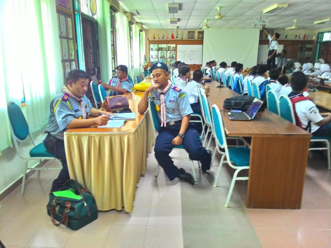 Penerangan Pengakap Raja dan Ujian Skim Pengakap Muda dan Kanak-kanak di Daerah Kuantan