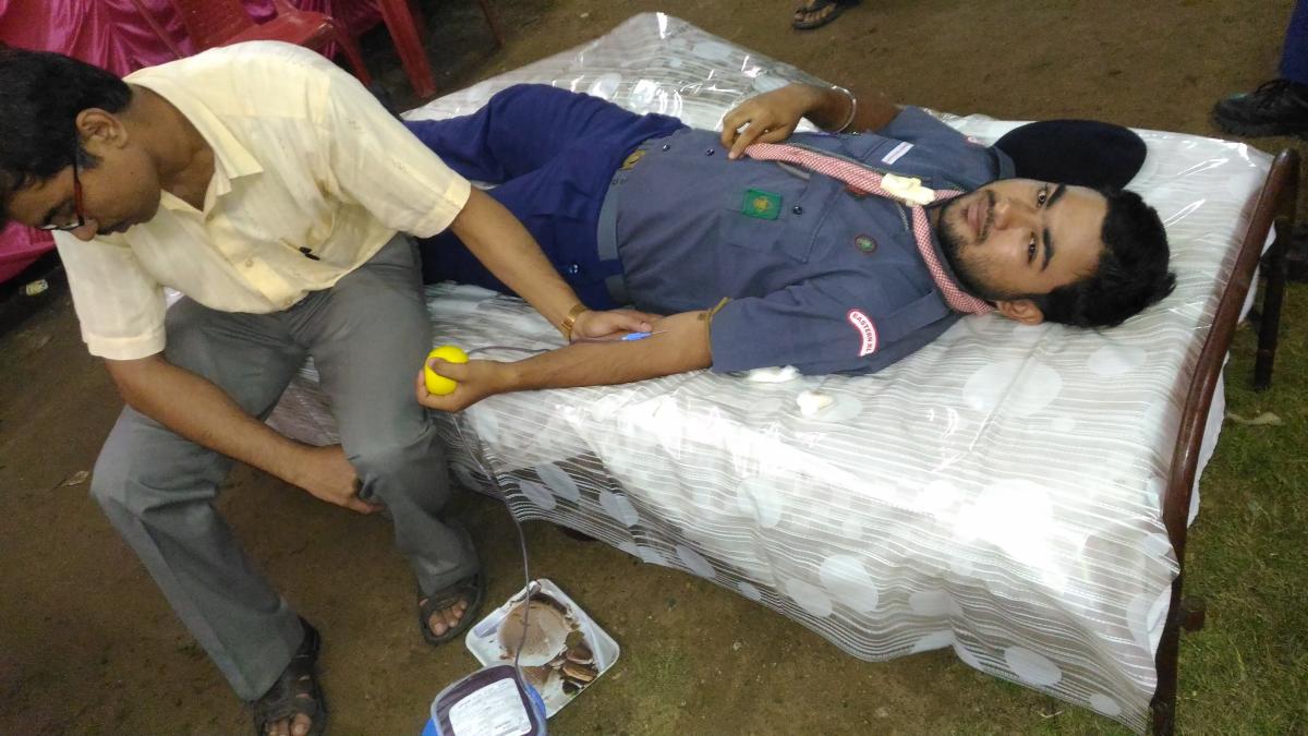 blood donation camp