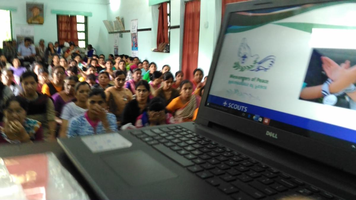 MOP workshop on Peace day..
