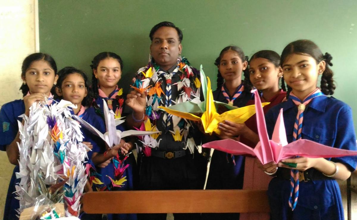 Papers Cranes For Peace