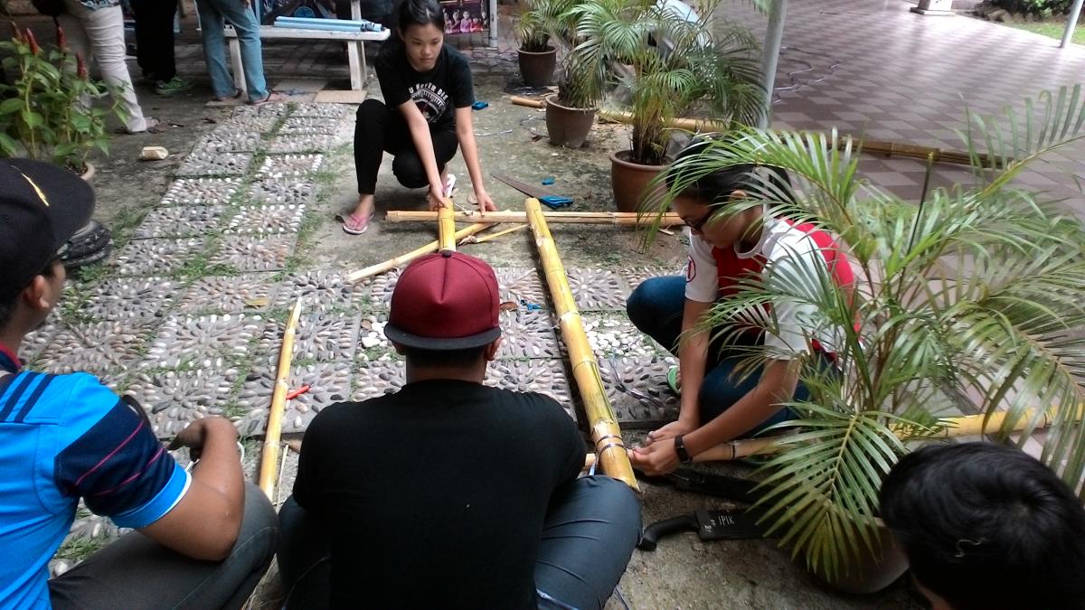 Persiapan Tapak Pameran 