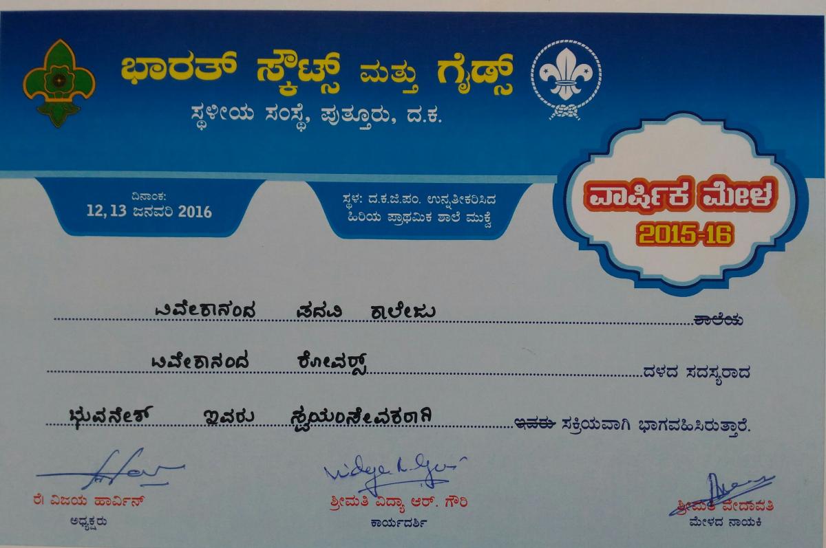 Annual Scout Local Rally