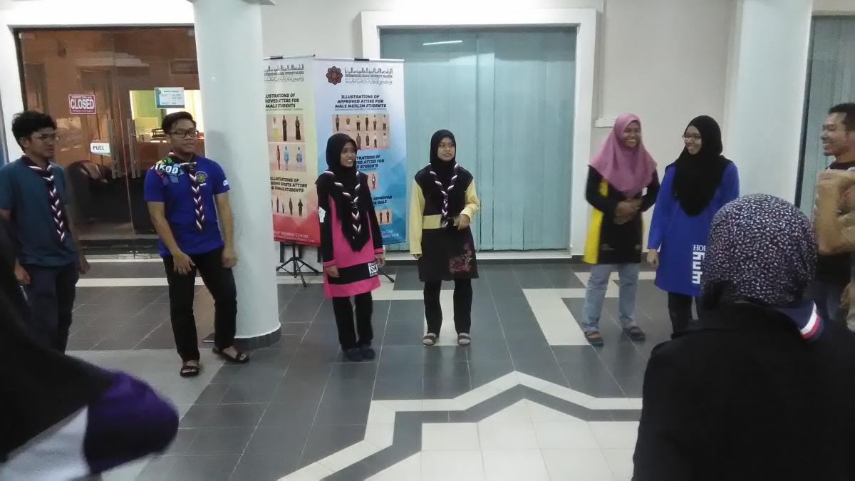 Induction of New Line-up of KLKM IIUM Kuantan