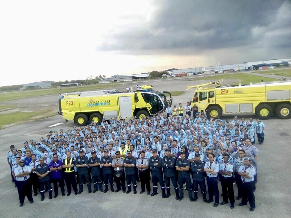 Kursus Ahli Udara Utama Peringkat Kebangsaan, Lapangan Terbang Antarabangsa Melaka
