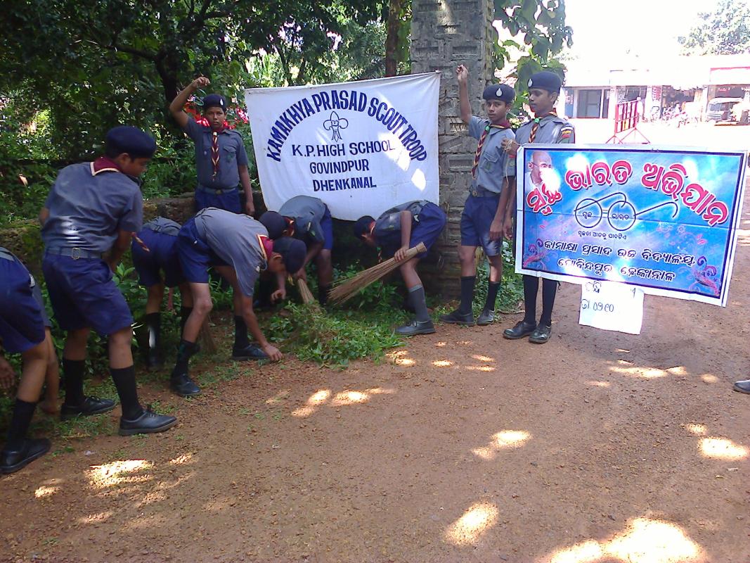 SWACHH BHARAT MISSION IN ACTION AT DHENKANAL