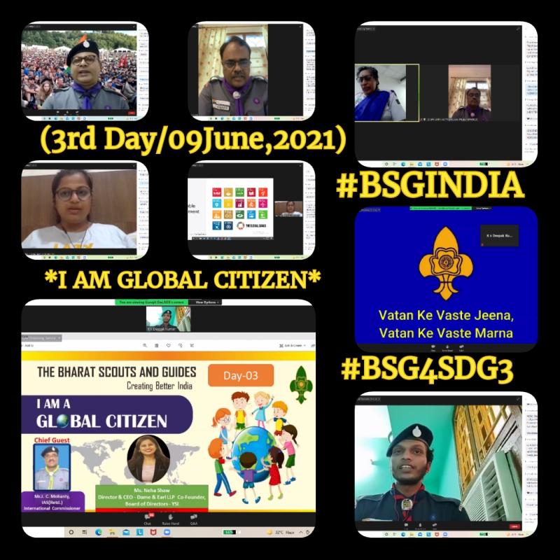 #BSG4SDG3 *I AM GLOBAL CITIZEN*