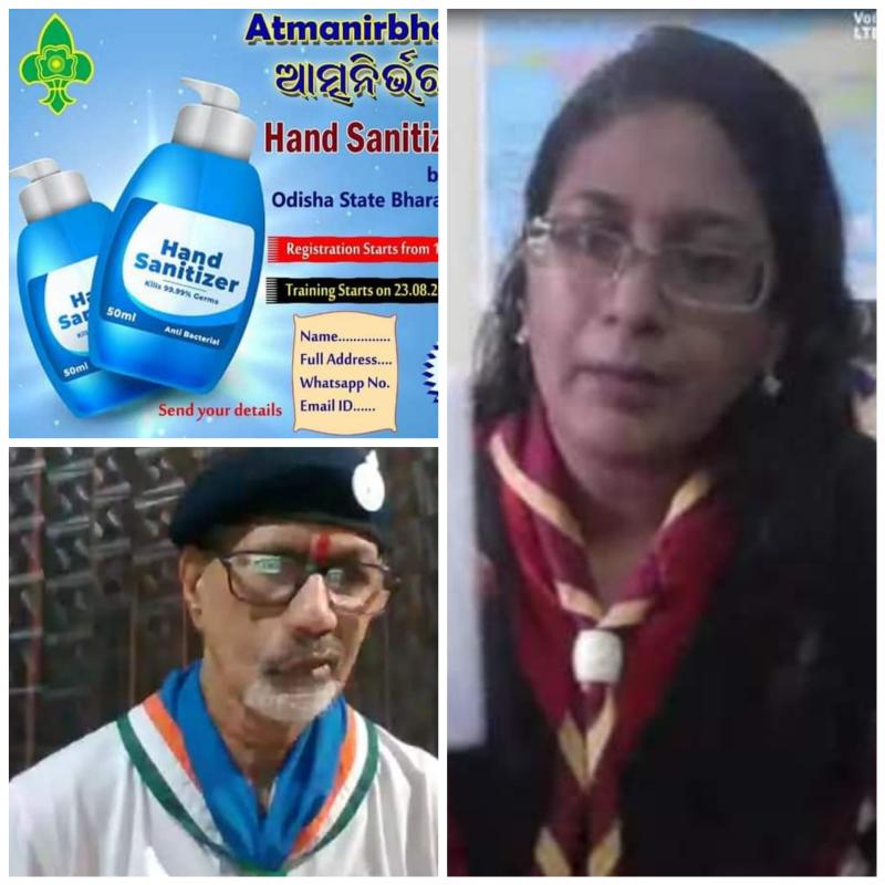 Atmanirbhar Bharat project-2 (sanitiser making)