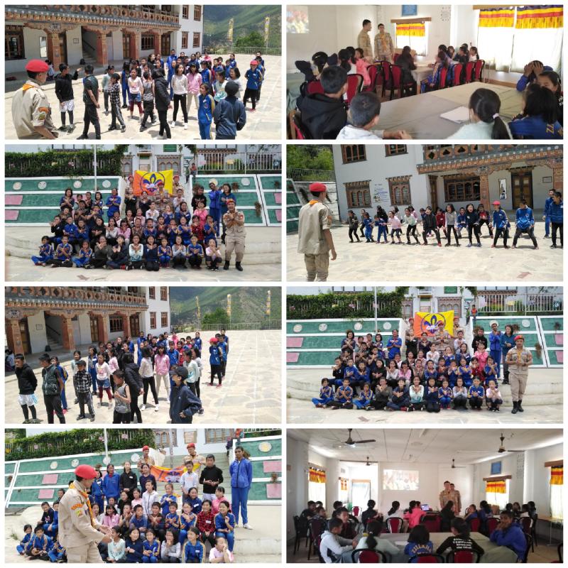 Involving young children into scouts 