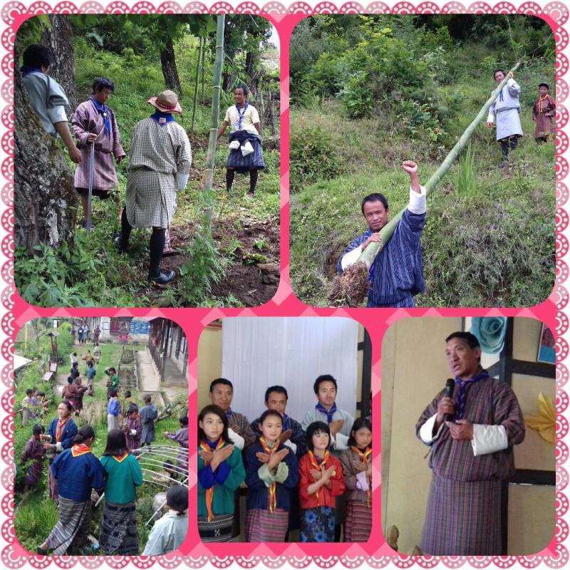 celebrating social foresty day.