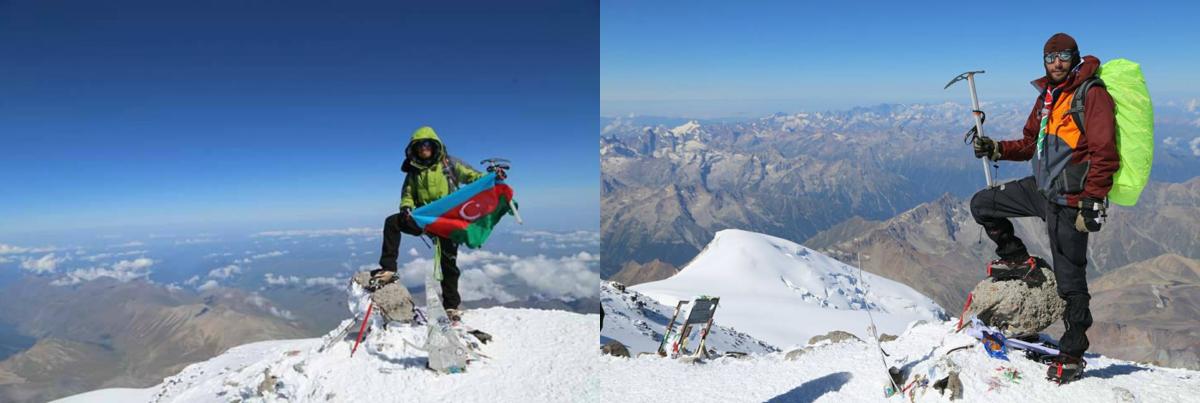 Scouts of Azerbaijan - On Their Way to Conquer Elbrus - The highest mountain in Russia and in Europe.