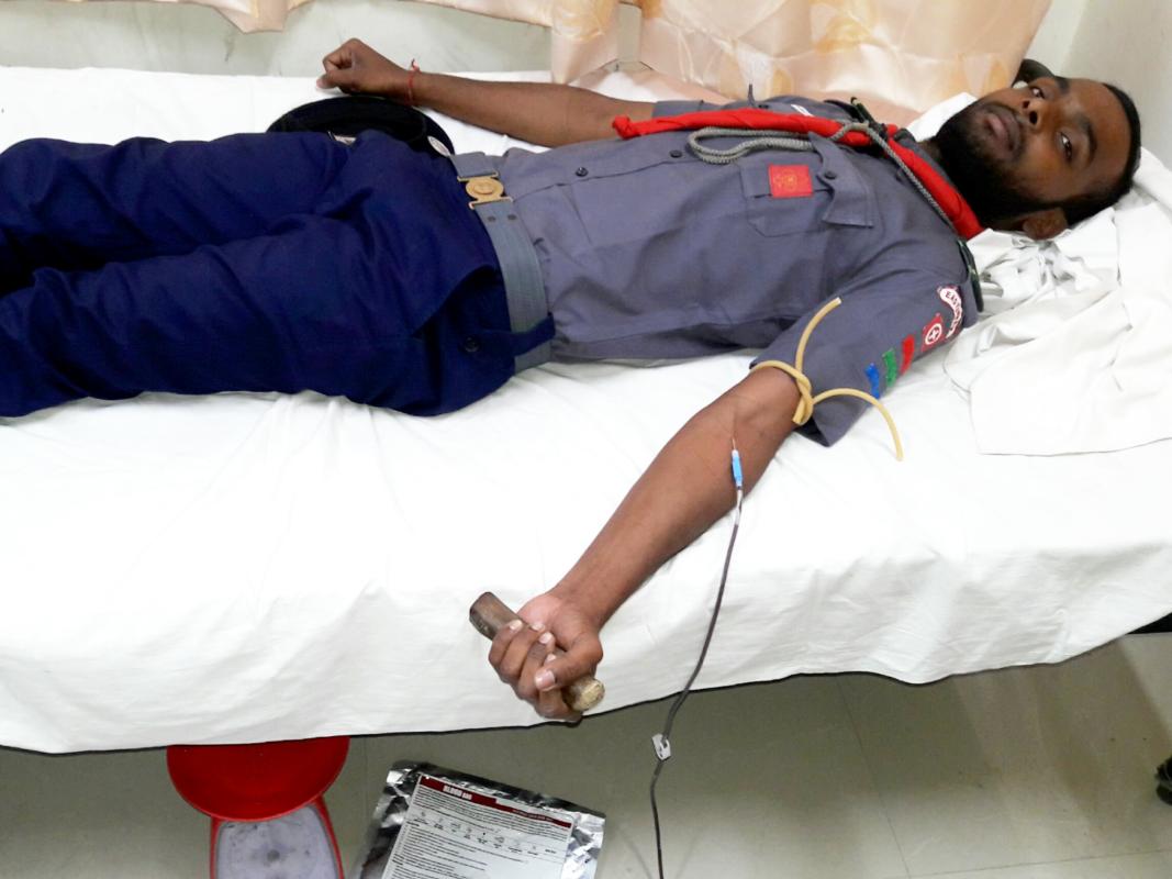 BLOOD DONATION CAMP
