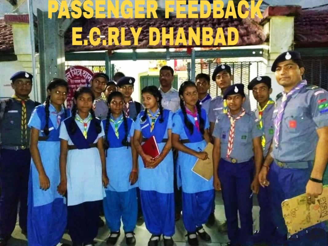 गोमो रेलवे स्टेशन में यात्रियों से प्रतिक्रया  1st day of (Feedback )