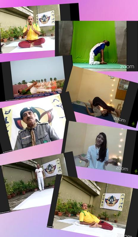 SANKALP 2.0 , activity -1:- YOGA WITH BSG