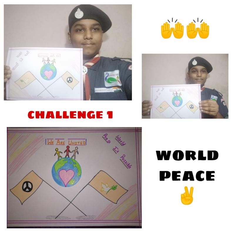 Udaan Project || Challenge 1 || World Peace