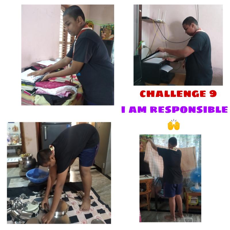 Project Udaan || Challenge 9 || I Am Responsible 