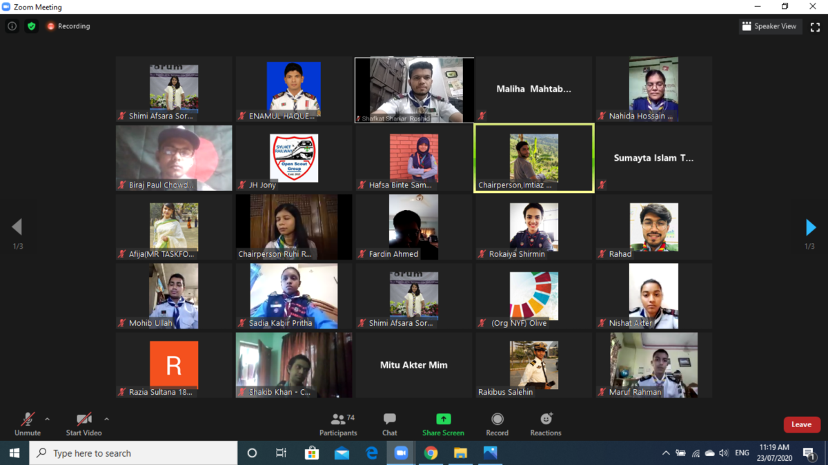 1st Online National Youth Forum 2020